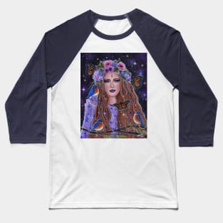 Persephone goddess by Renee Lavoie Baseball T-Shirt